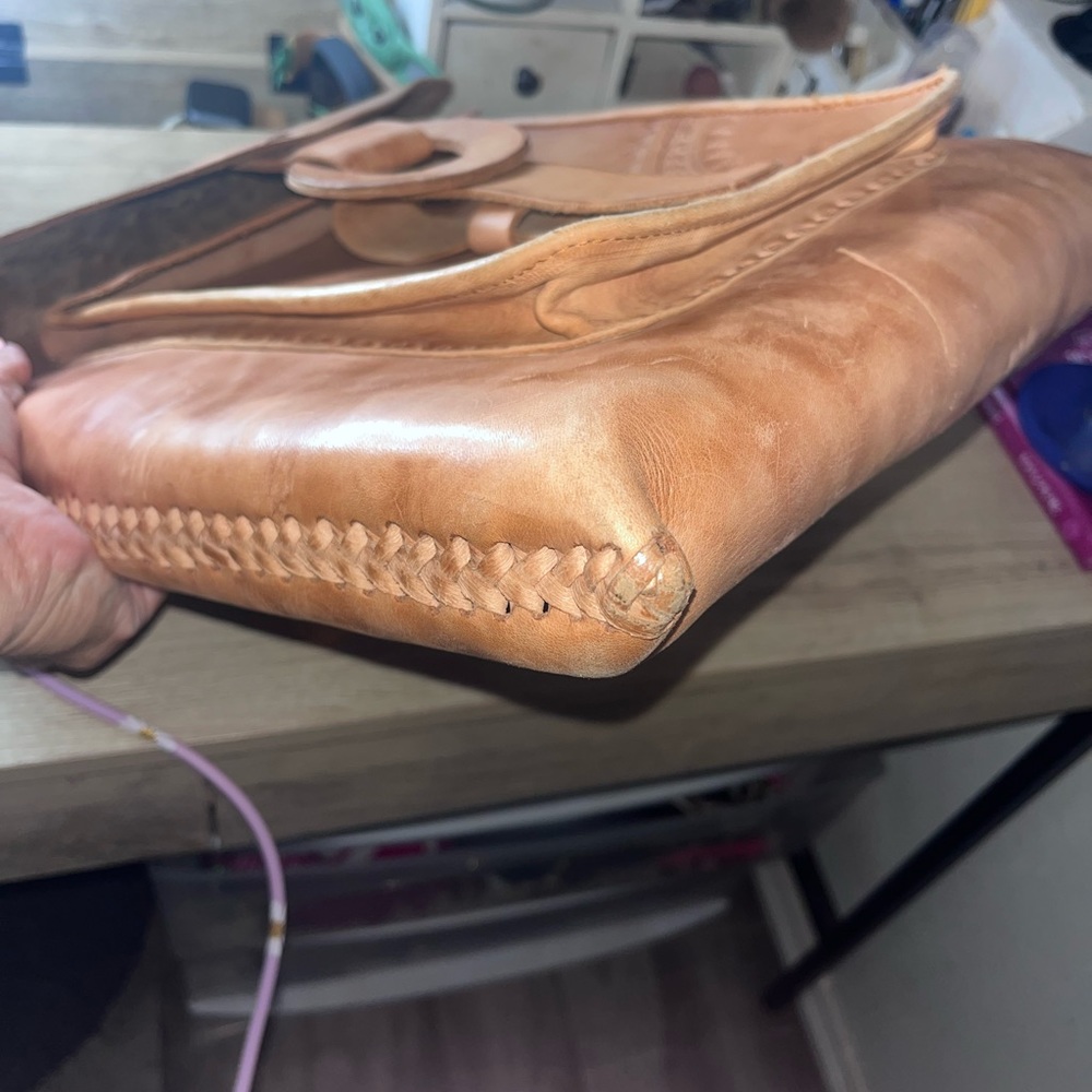 Artesania Mexicana Genuine Leather book bag